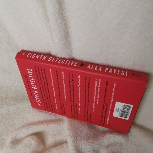 🔥3/$15🔥The Eighth Detective By Alex Pavesi Hardcover, Murder Mystery, Thriller - Picture 2 of 6